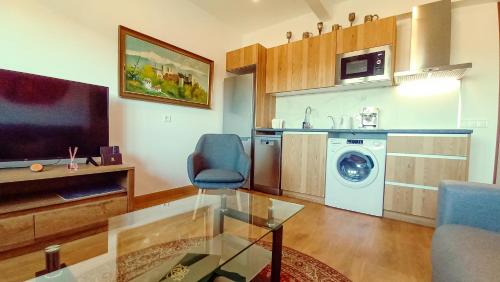 Η κουζίνα ή μικρή κουζίνα στο Casón De Los López Apartments