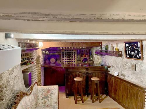 Ο χώρος του lounge ή του μπαρ στο Casón De Los López Apartments