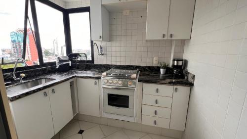 Dapur atau dapur kecil di Flat Saint Charles
