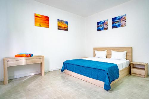 מיטה או מיטות בחדר ב-A&B Villa