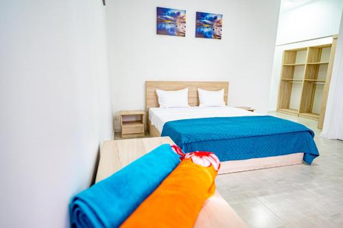 Ένα ή περισσότερα κρεβάτια σε δωμάτιο στο A&B Villa