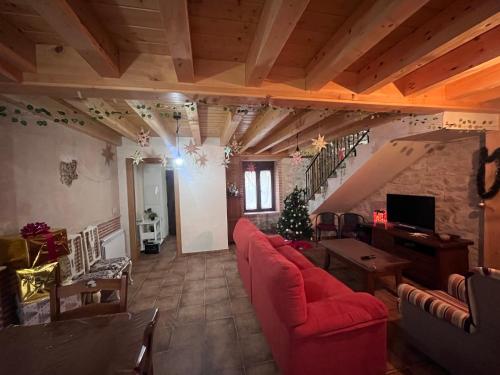 Posezení v ubytování Casa Marite Vivienda de uso turístico