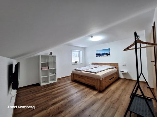 Postel nebo postele na pokoji v ubytování Apart Klomberg