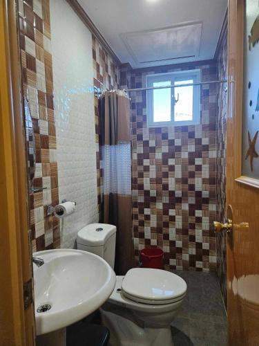 Koupelna v ubytování Fogs Transient Inn