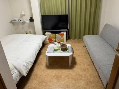 TV a/nebo společenská místnost v ubytování Abiko503