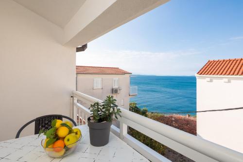 Nespecifikovaný výhled na moře nebo výhled na moře při pohledu z apartmánu