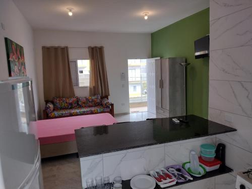 Ένα ή περισσότερα κρεβάτια σε δωμάτιο στο Apartamentos Kairos