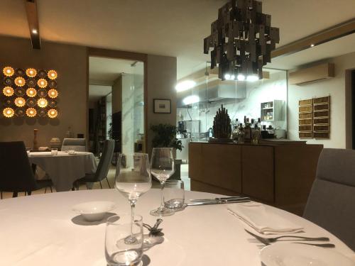 Restoran ili drugo mesto za obedovanje u objektu Agriturismo Voeuja Lago Maggiore