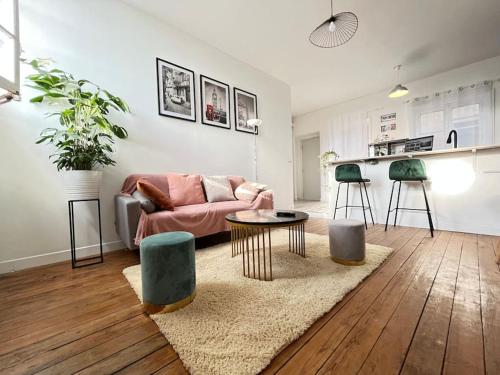 Dapur atau dapur kecil di Le petit Rochambeau