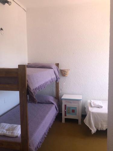 Poschodová posteľ alebo postele v izbe v ubytovaní Hotel CheMar