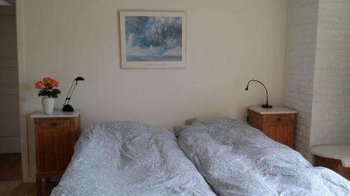 Postel nebo postele na pokoji v ubytování Bed & Breakfast i Vorupør