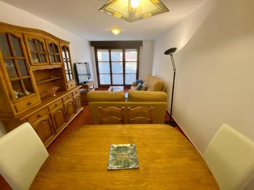 Ruang duduk di Los Robles Apartamento Turístico VUT