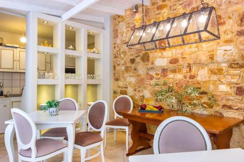 Posezení v ubytování Hotel Galini