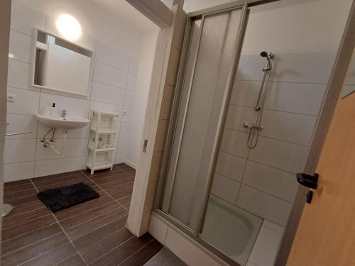 Kúpeľňa v ubytovaní Pokoj w pensjonacie z prywatna lazienka