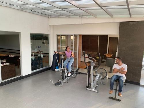 Gimnasio o equipo deportivo en Casa Merchu Finca Spa