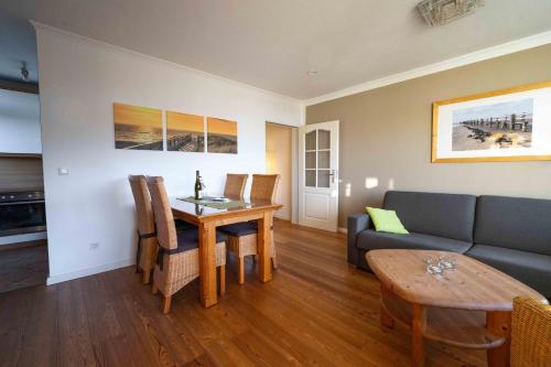Η κουζίνα ή μικρή κουζίνα στο Haus Oland Wohnung 20