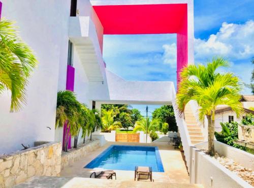 Πισίνα στο ή κοντά στο Apartments Artistic Mayan Accommodation - AMA Yucatan