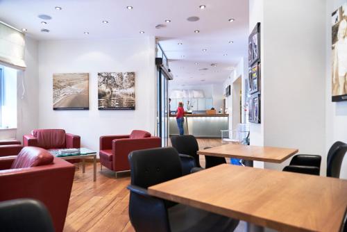 Istumisnurk majutusasutuses Hotell Stadsparken