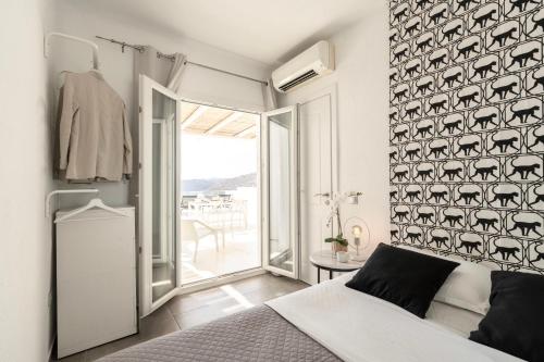 Легло или легла в стая в Elia House With Amazing View On The Beach Mykonos
