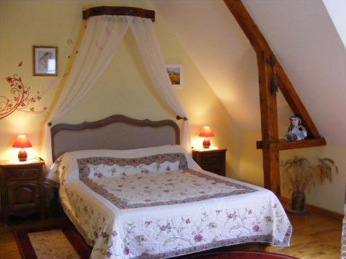 Postel nebo postele na pokoji v ubytování B&B DeValpierre adult only