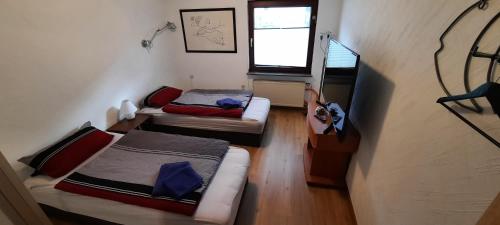 Postel nebo postele na pokoji v ubytování Arrive & Relax - Volkmar