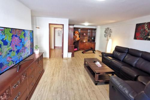 TV a/nebo společenská místnost v ubytování Knowing Home 110sqm