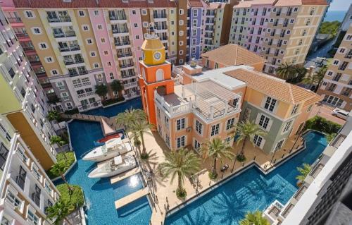 Bird's-eye view ng Luxury stay Seven cote Azur