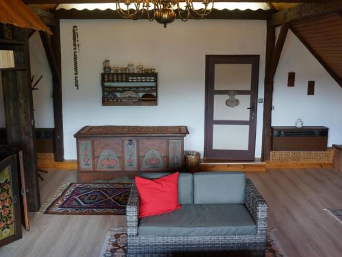 Χώρος καθιστικού στο Farmhouse in Nockberge near Ski Slopes