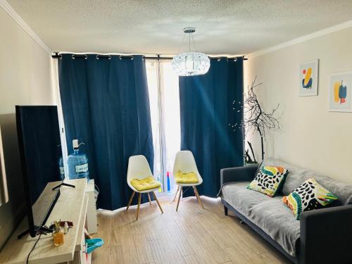 Posezení v ubytování Departamento