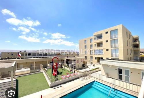 Bazén v ubytování Departamento nebo v jeho okolí