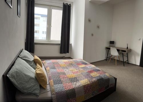Postel nebo postele na pokoji v ubytování Apartmány Rücon