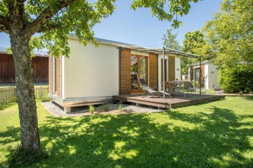 Κήπος έξω από το Ferienhaus Im Tobel