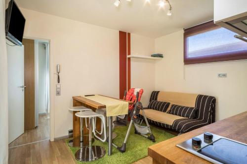 Μια τηλεόραση ή/και κέντρο ψυχαγωγίας στο Ferienhaus Im Tobel