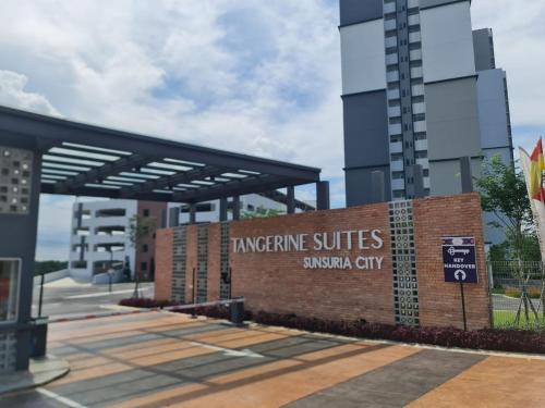a rendering of the entrance to the kingine suites surgical city at Luxury Tangerine Suites KLIA in Sepang