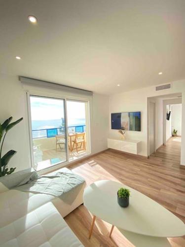 Marbella Beach Front View by Sol Maestranza