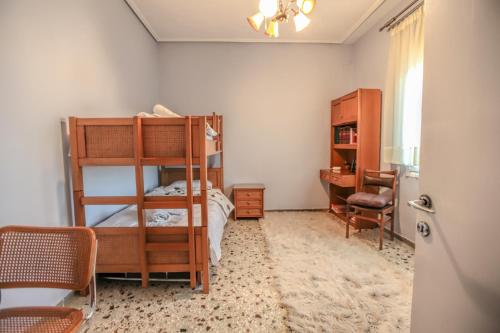 Postel nebo postele na pokoji v ubytování Green Corner Retro Apartment