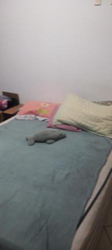 Ένα ή περισσότερα κρεβάτια σε δωμάτιο στο Rua do cacau