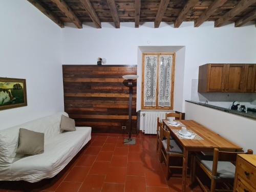Χώρος καθιστικού στο Garden House Trezzo