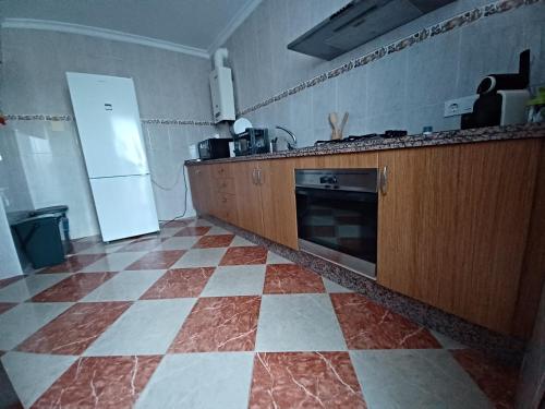 Η κουζίνα ή μικρή κουζίνα στο Casa Manuela. Algodonales (Cádiz)