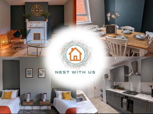 Long Stay Special Offers - Sleeps 7 - Free Parking - Central Wolverhampton House