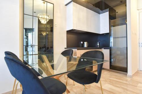 Køkken eller tekøkken på Prometheus Apartments