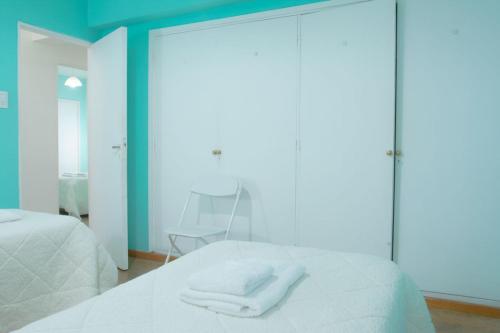 Katil atau katil-katil dalam bilik di Pleno Centro