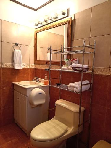 Kúpeľňa v ubytovaní Chavenogue Hotel