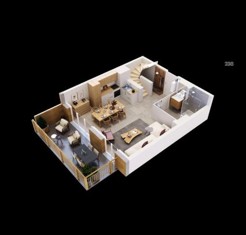 Photo de la galerie de l'établissement Madeleine, à Saint-Étienne-de-Tinée