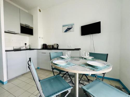 Studio avec vue imprenable sur le port de plaisance 4 pers