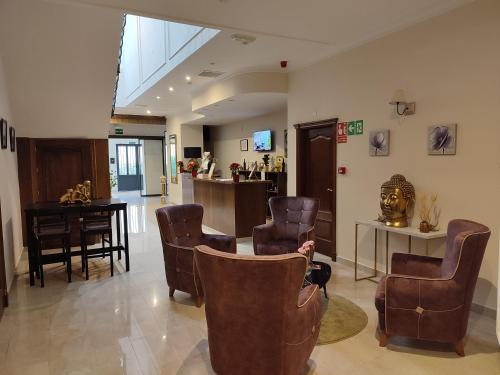 Ruang duduk di HOTEL LOS CAÑAS