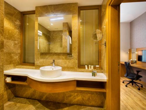 Salle de bains dans l'établissement Hilton Garden Inn Kocaeli Sekerpinar