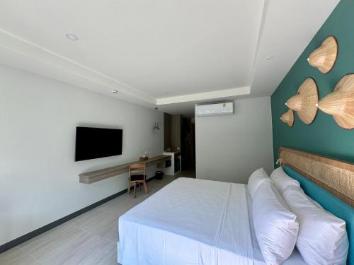Et tv og/eller underholdning på Keereen Resort - Ao Nang Krabi
