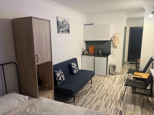 Posezení v ubytování Gudauri Loft Apartment N510