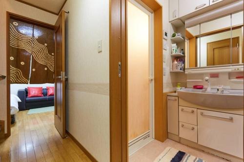 Kupatilo u objektu 2S JR Yamanote Komagome, 3 storey 101sq 4BR, FreePark